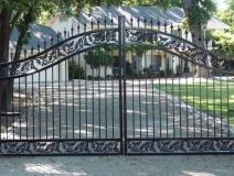 Wrought Iron Swing Gate Door